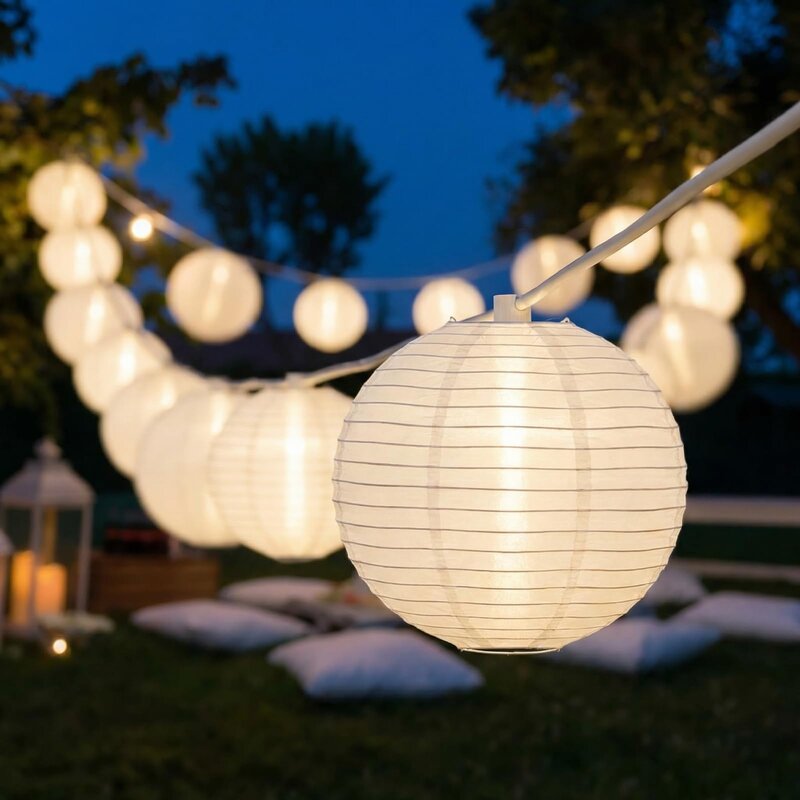 Paper Lantern String Lights