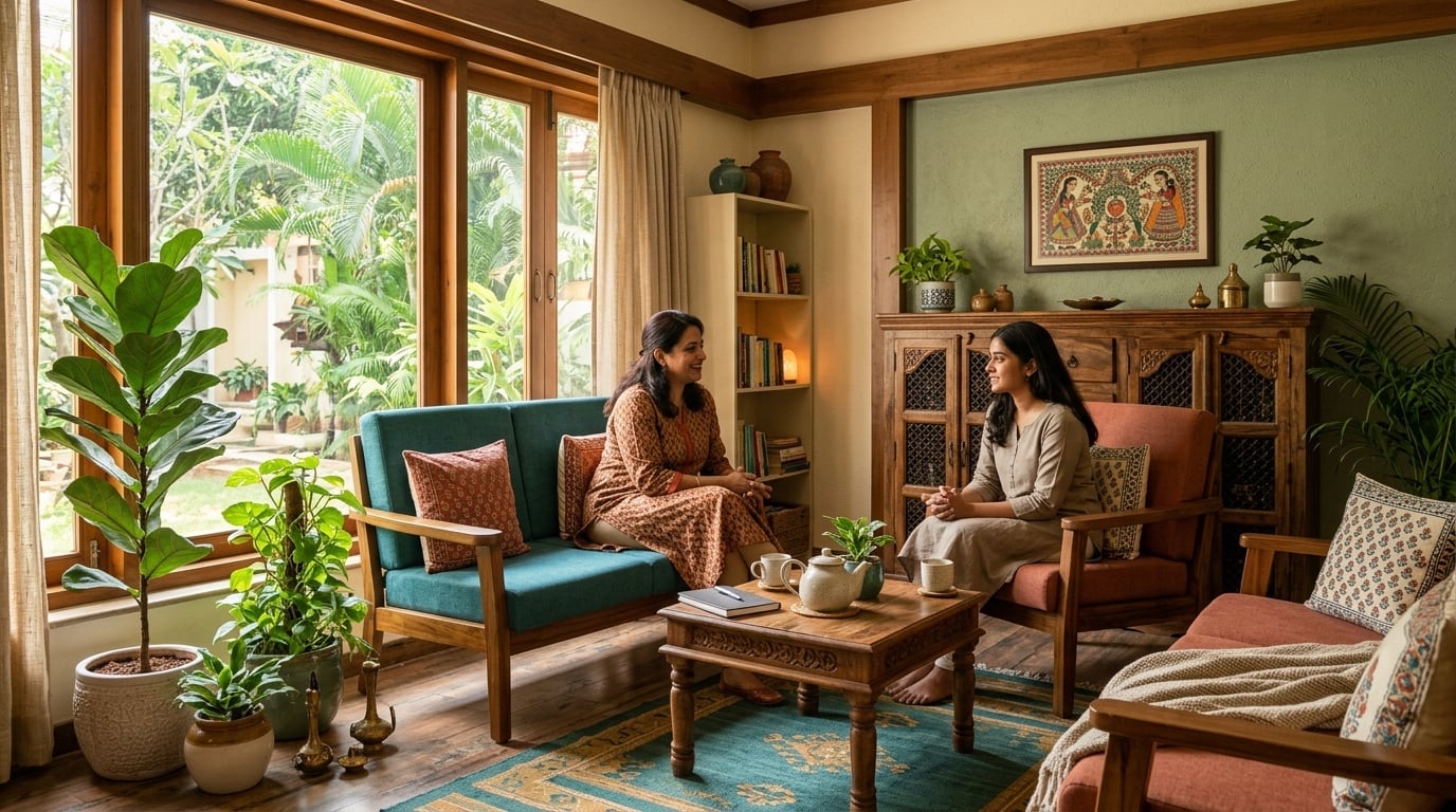 Warm counselling space