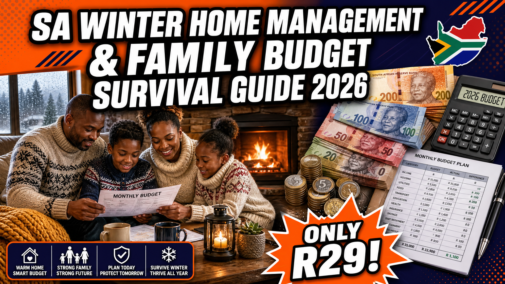 SA Winter Home Management & Family Budget Survival Guide 2026