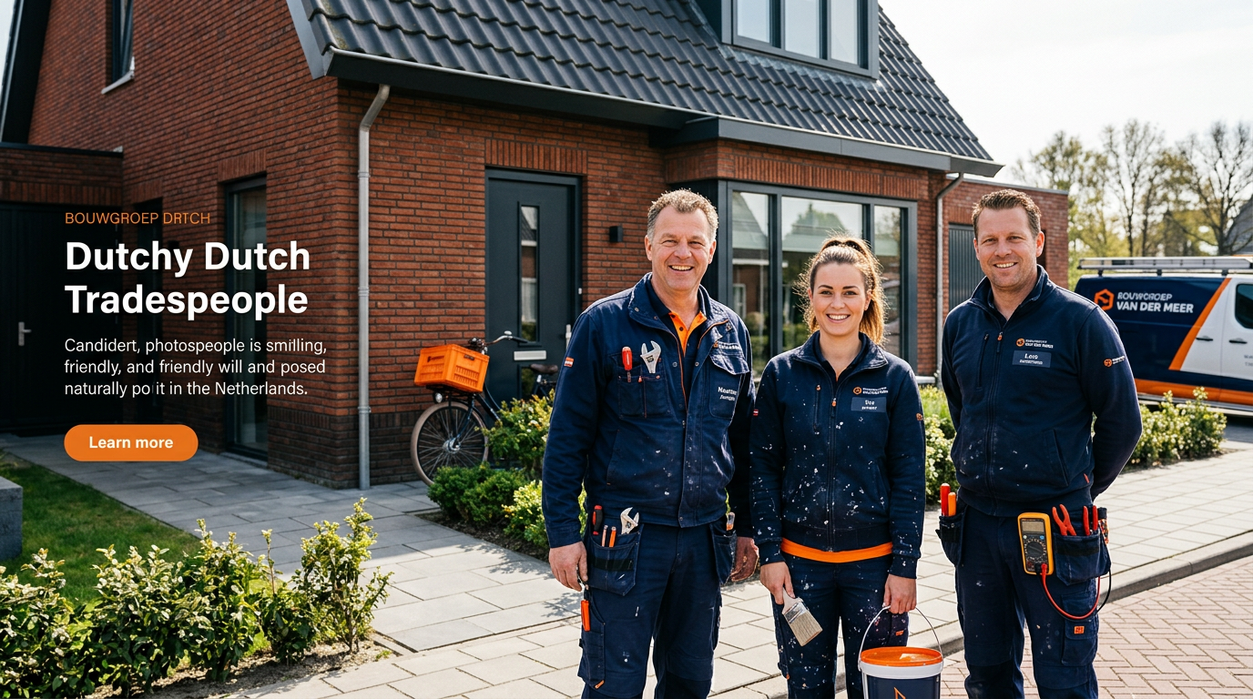 Vakmannen aan het werk