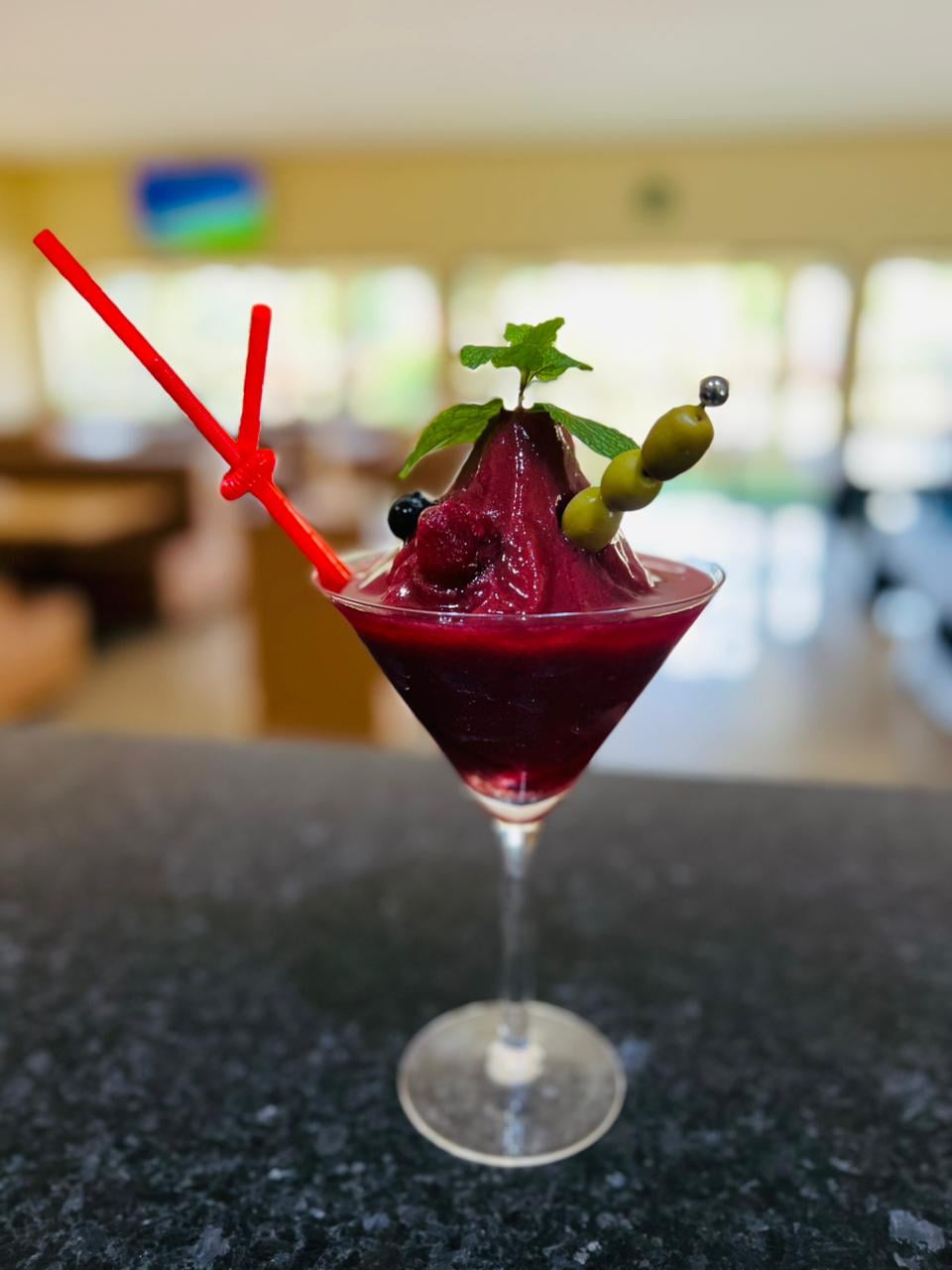 Cocktail de frutos vermelhos