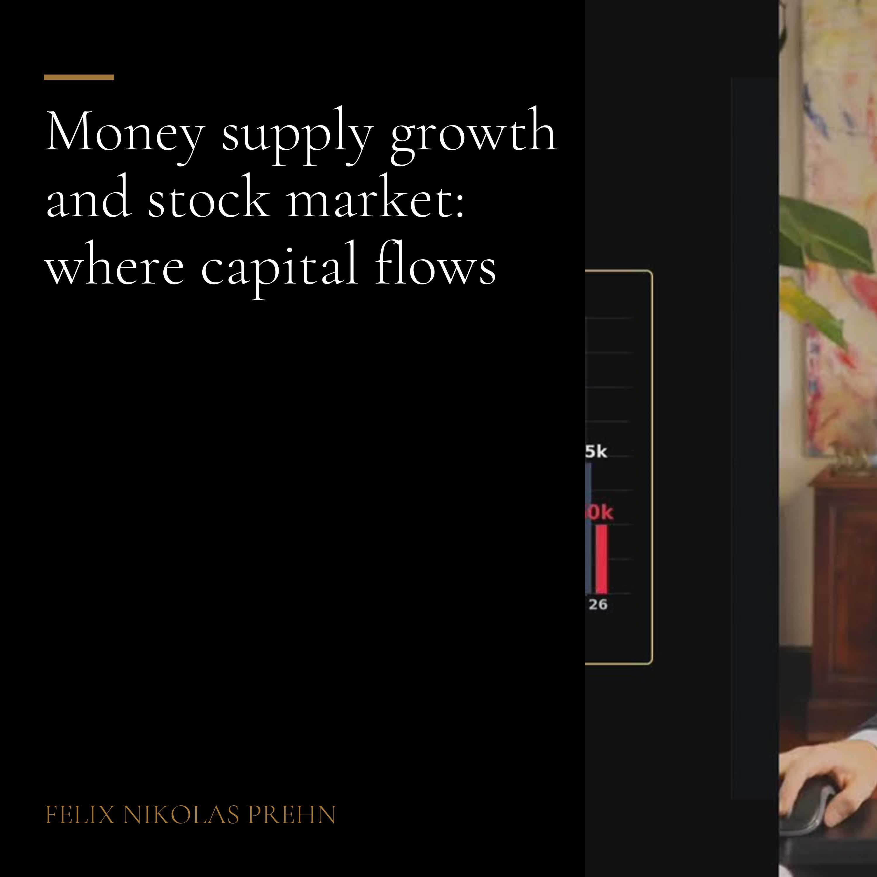 Episode artwork for Money supply growth and stock markets: where the cash flows, a podcast episode by Felix Nikolas Prehn