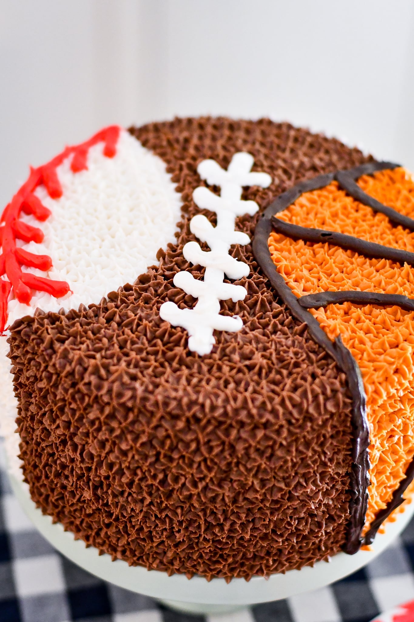 Sports Theme Cake