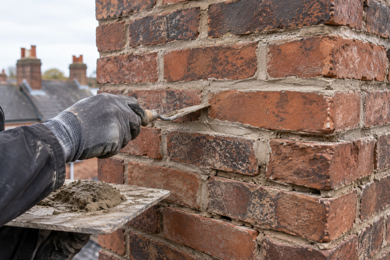 Chimney Repairs & Repointing work 1