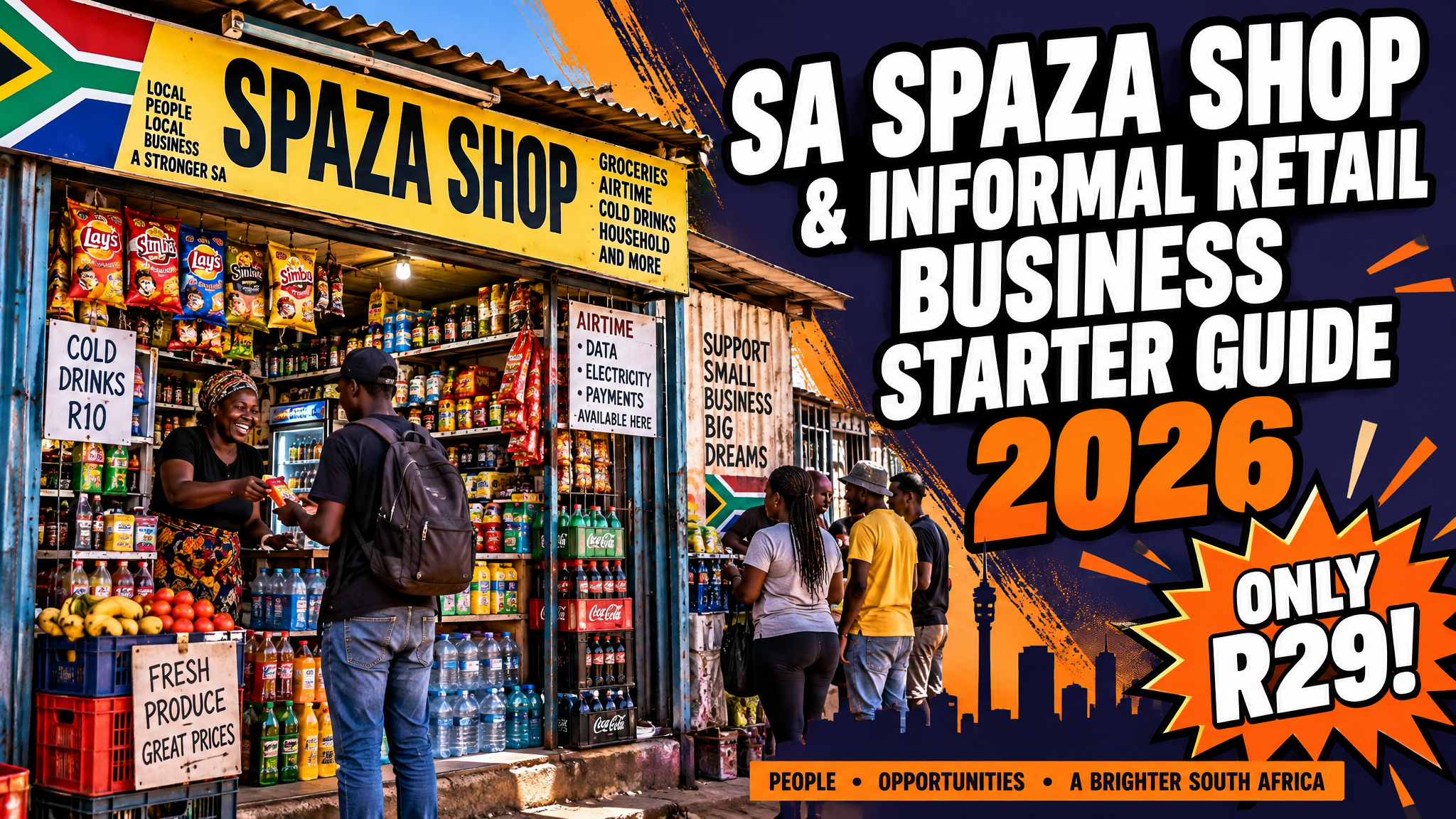 SA Spaza Shop & Informal Retail Business Starter Guide 2026