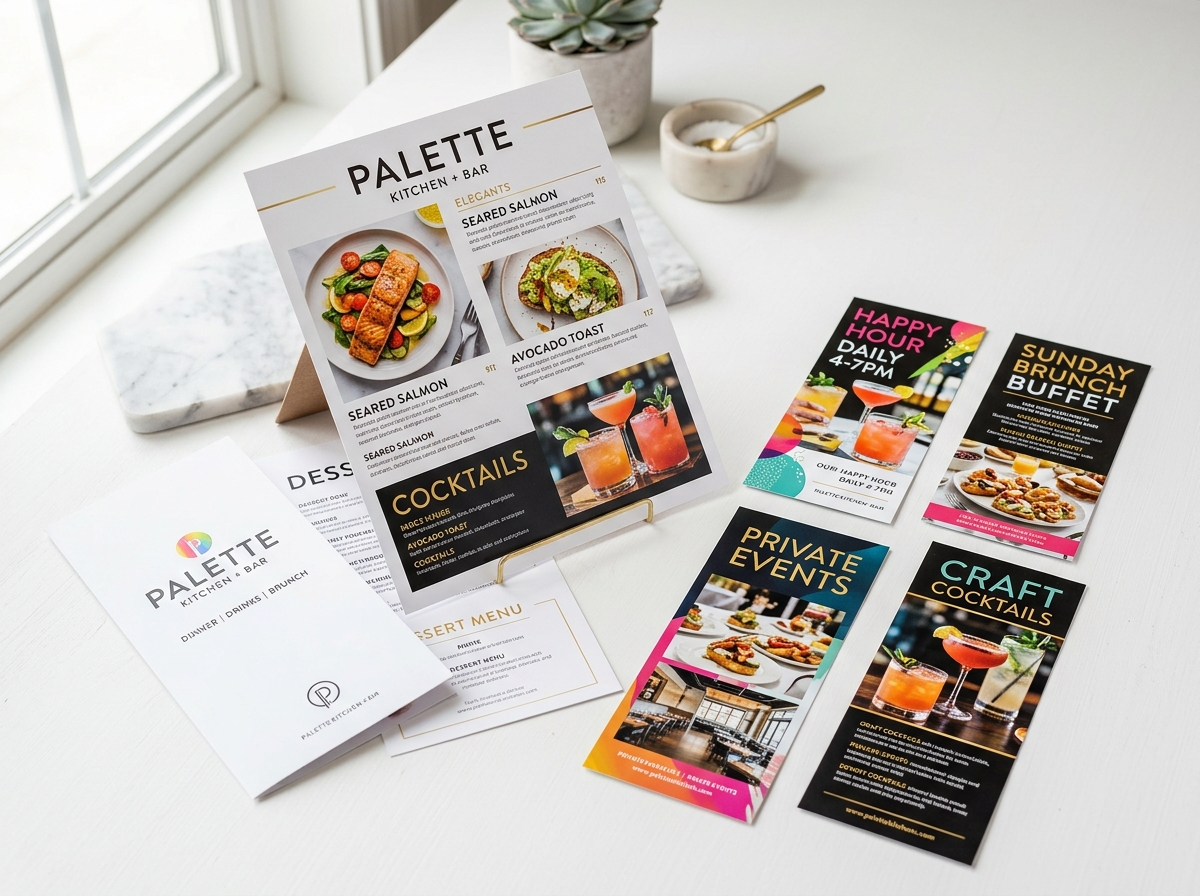Menus & Rack Cards