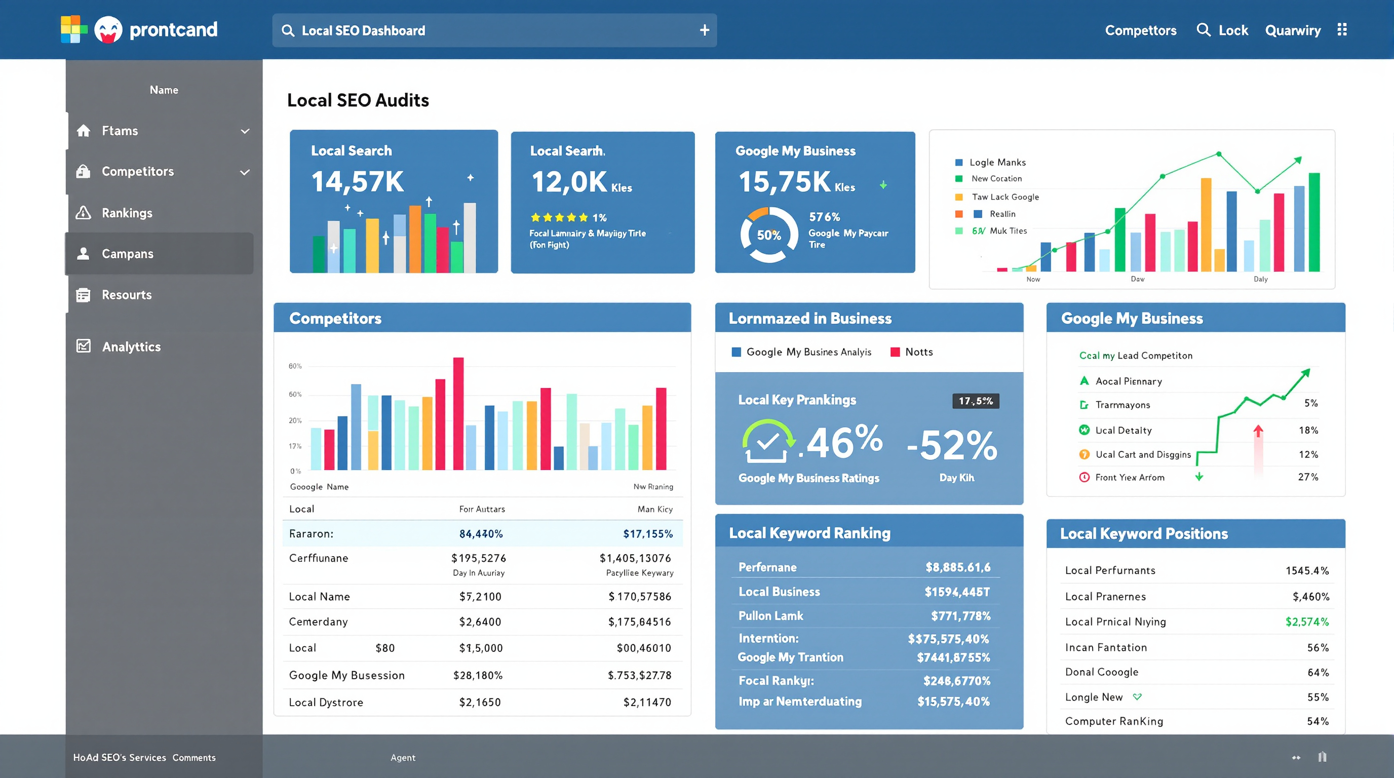 Sample Local SEO Audit Report - Professional Analysis