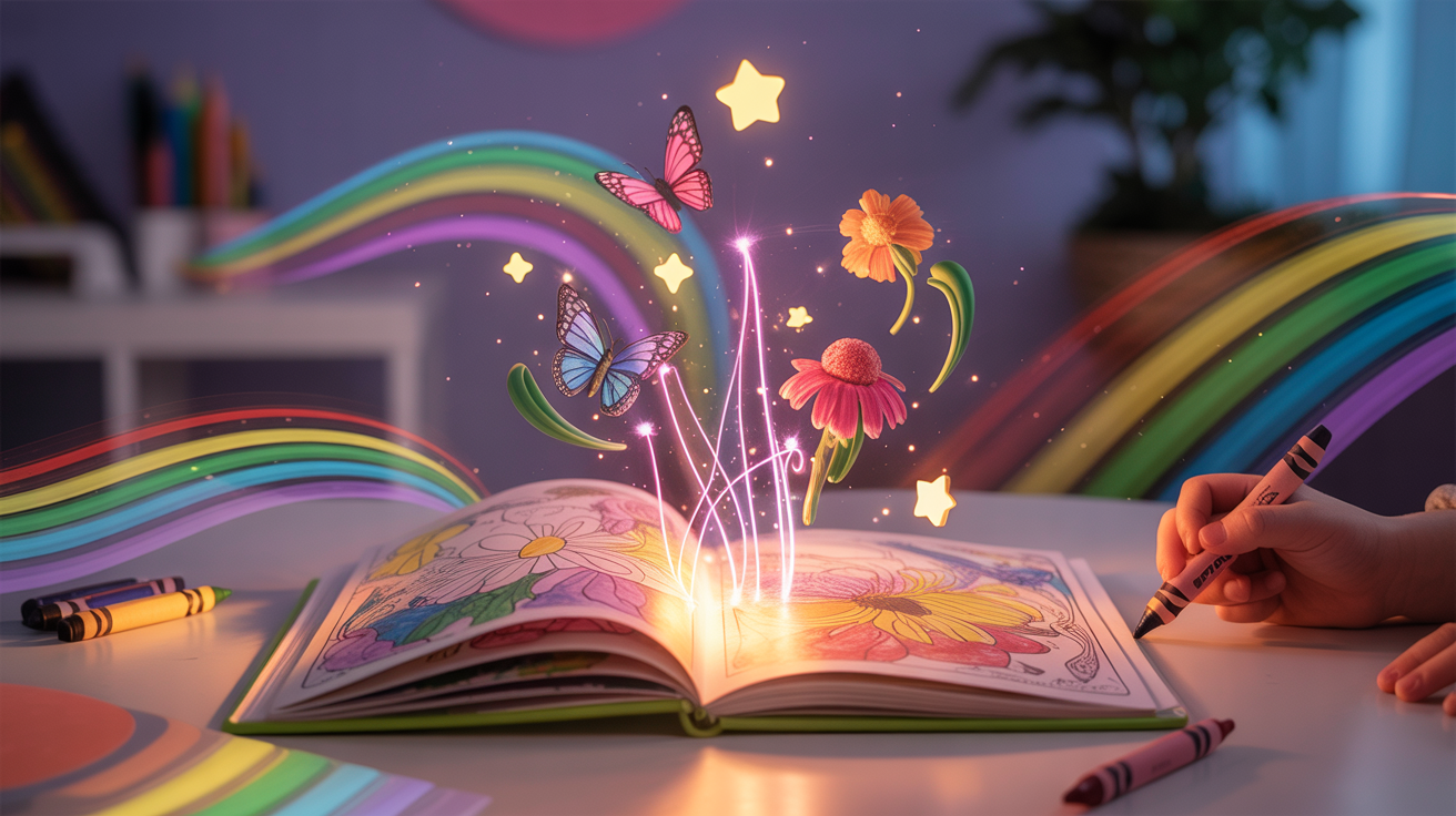 The Story Behind Our Augmented Reality Coloring Book