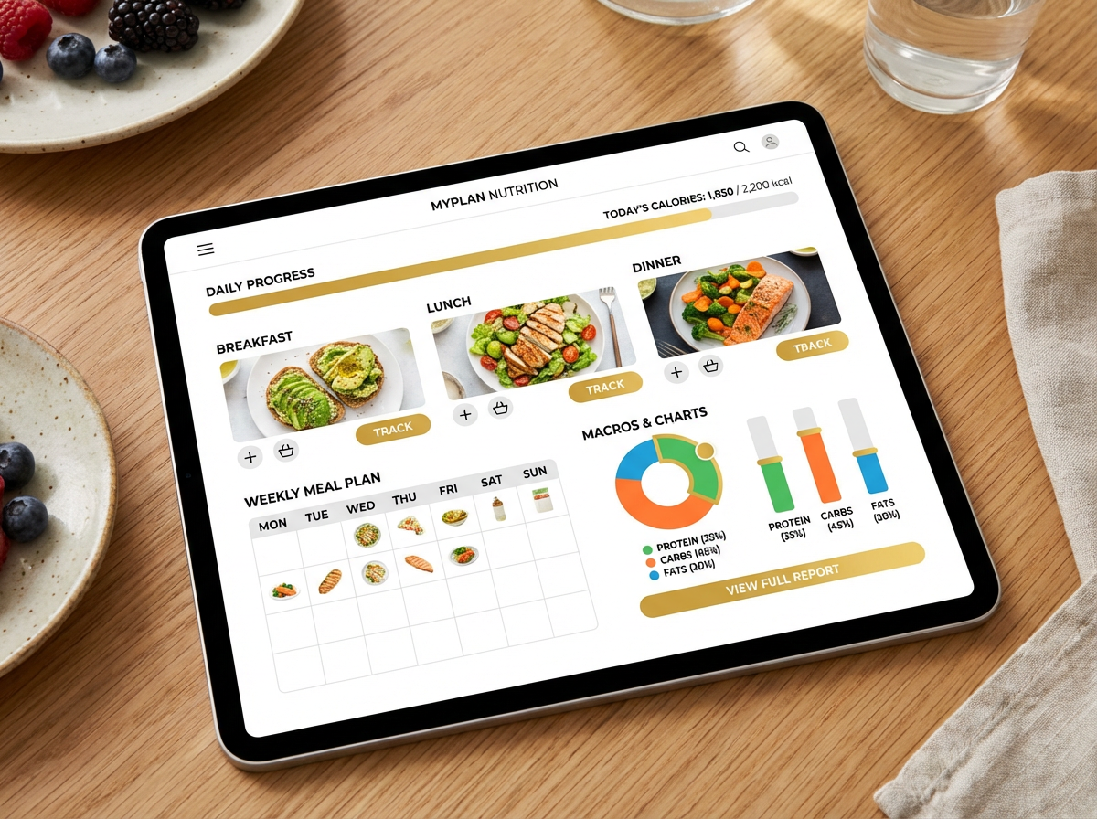 Screenshot der Smart Bite Fit