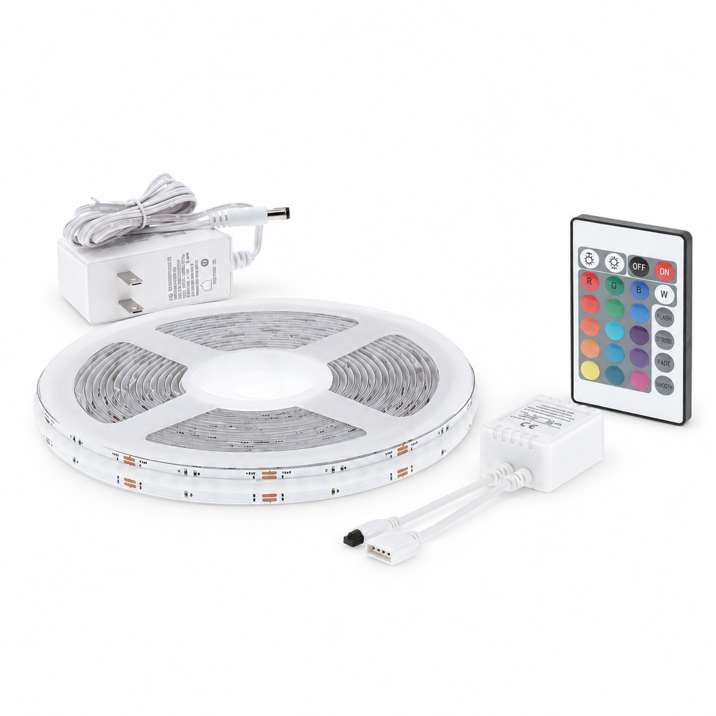 Fita LED RGB 5 Metros com Controle Remoto foto 2