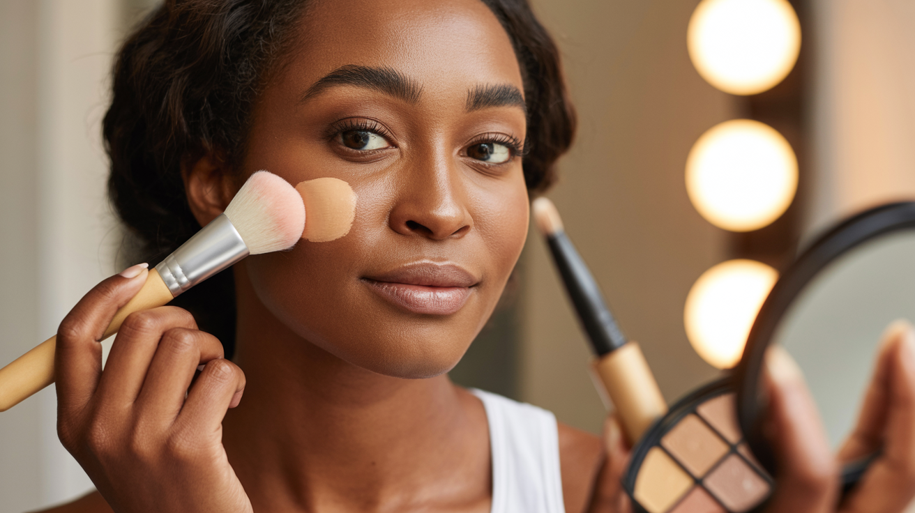 Finding Your Perfect Foundation on Dark Skin