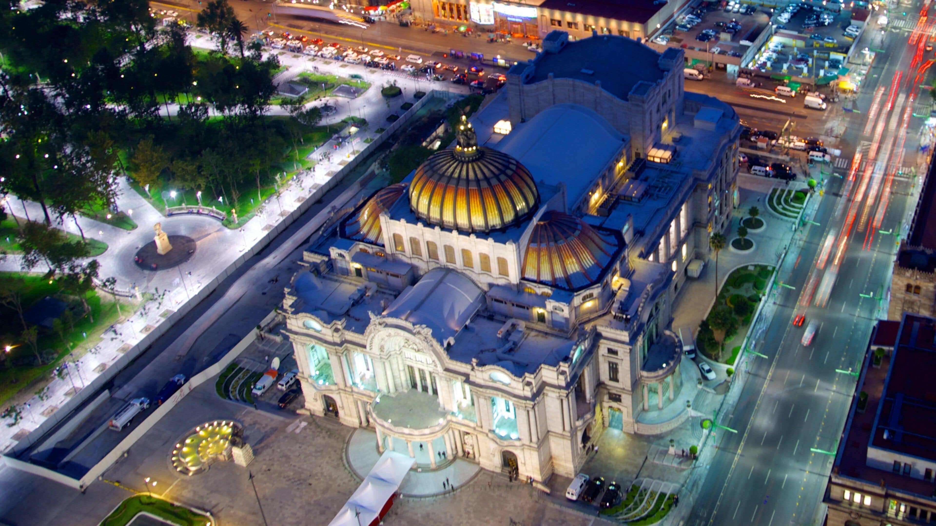 Ciudad de México al atardecer