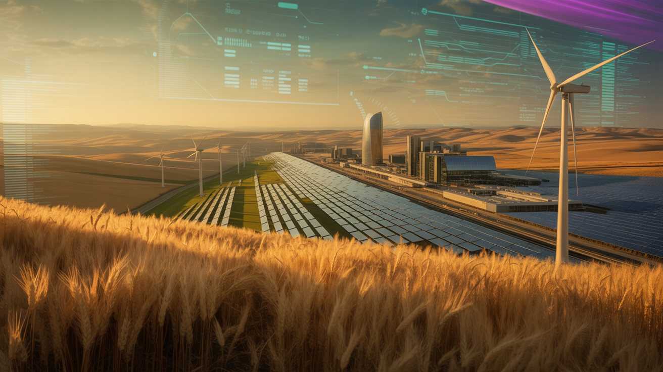 Eastern Washington clean tech corridor landscape