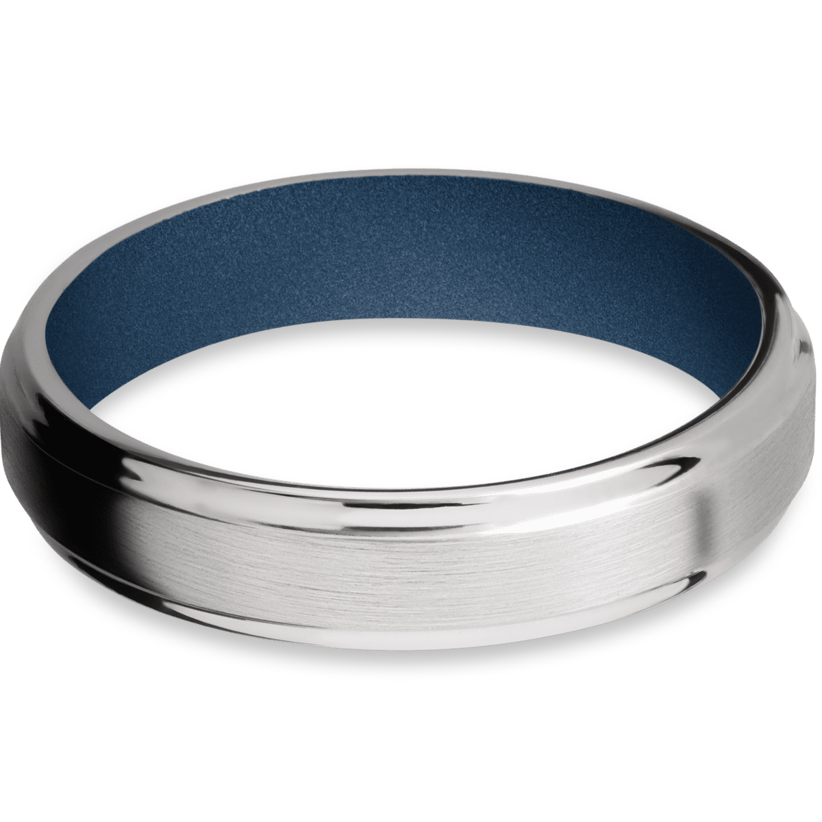 Cobalt Chrome ring material showing its distinctive appearance and finish