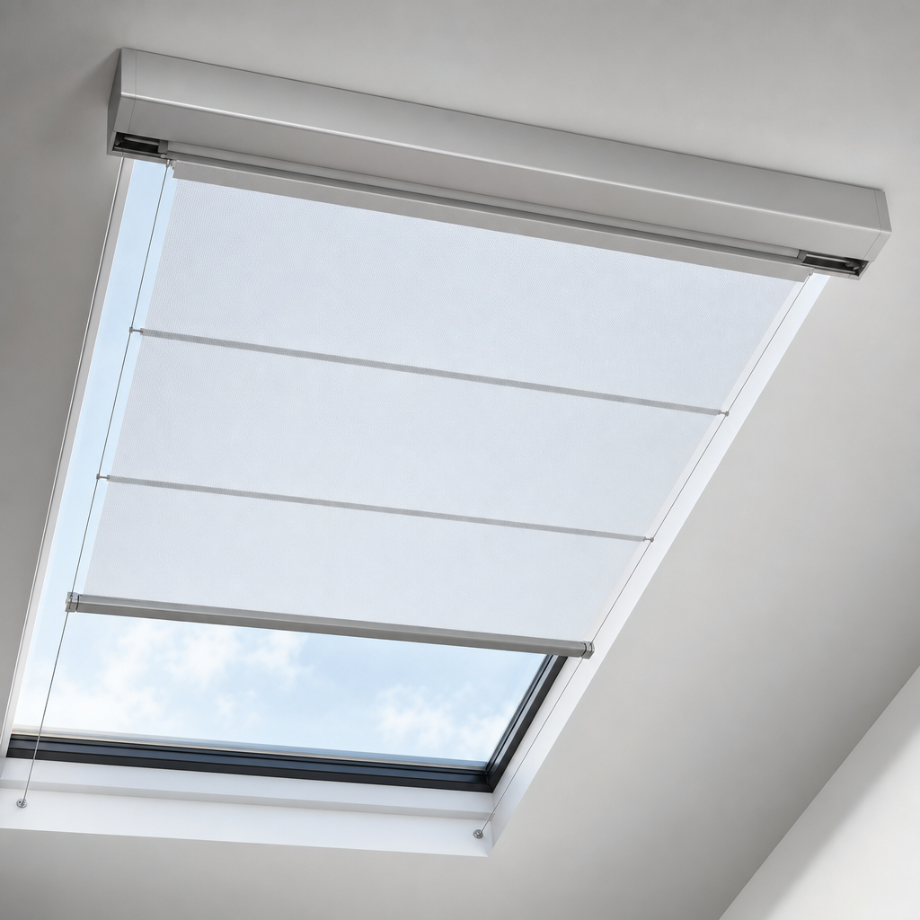 Rooflight & Zip Systems — Shy Shading Sunfacta Rooflight Blind — distributed by Blind Solutions®