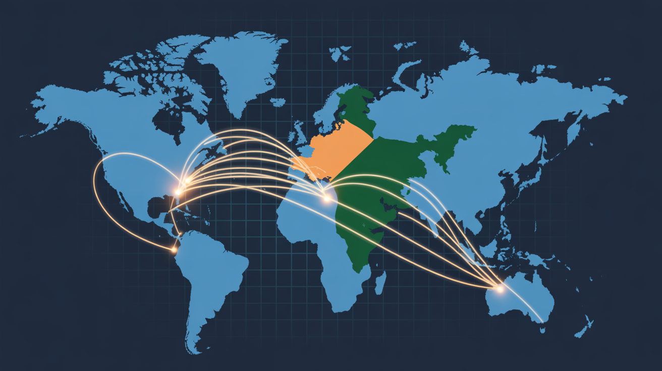 Global trade network
