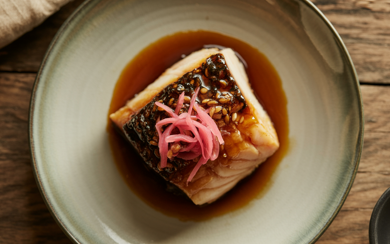 Miso-Glazed Black Cod