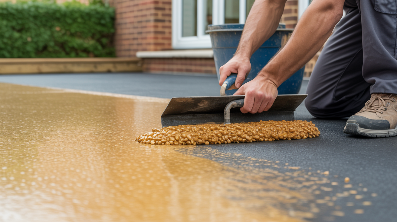 Resin Driveways - installation process