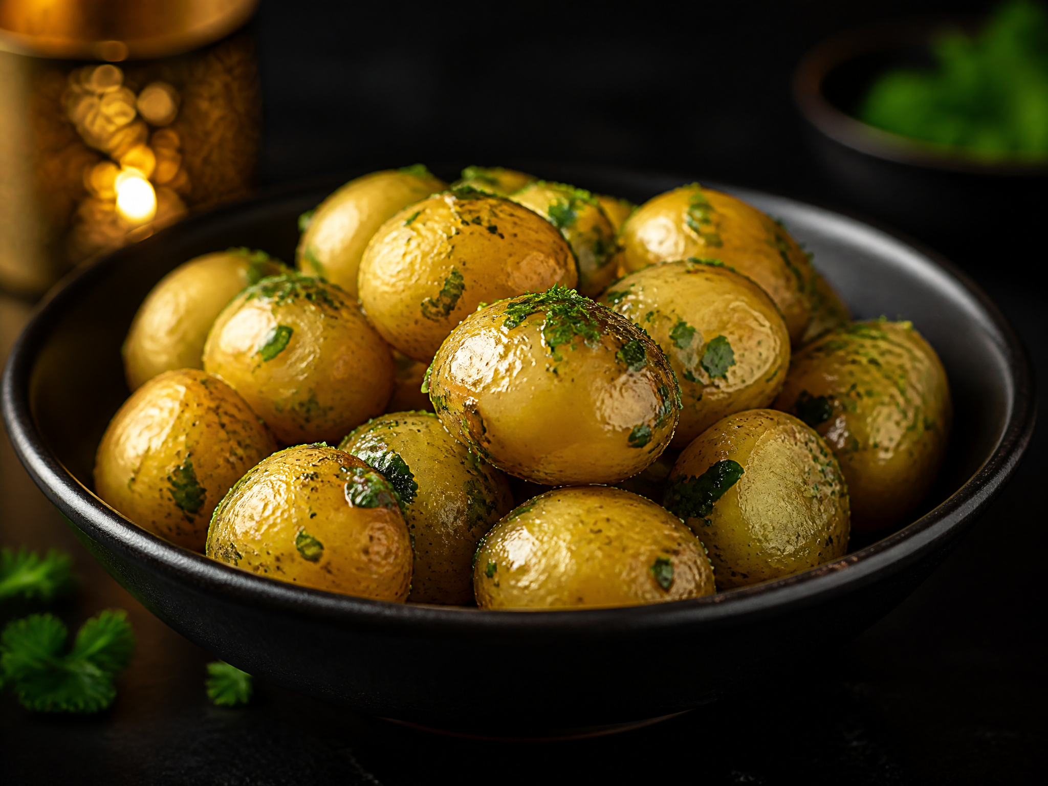 Buttered New Potatoes