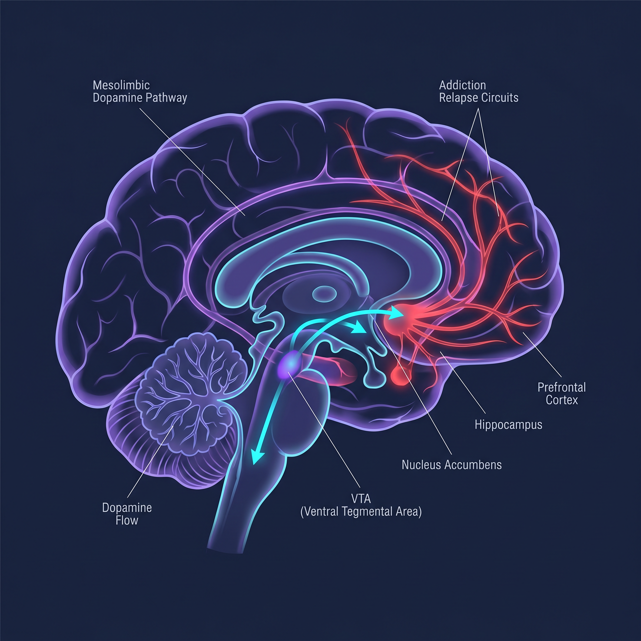Circuito dopaminérgico de recompensa cerebral