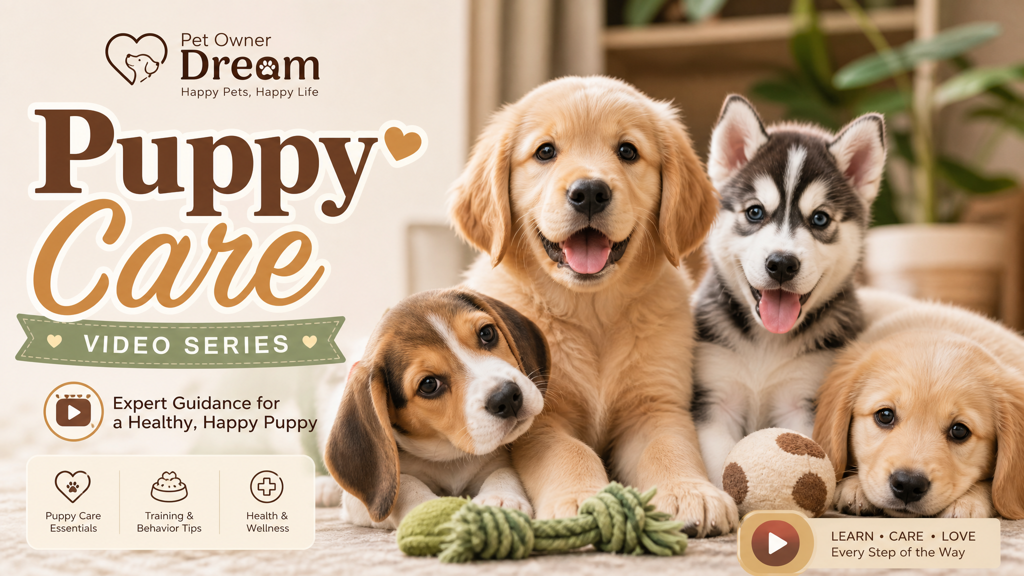 Puppy Care Video Series