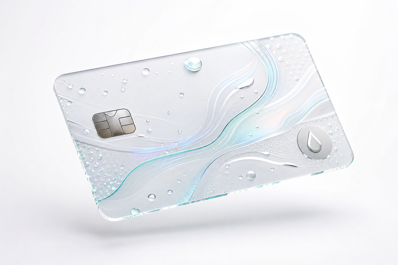 Water Credit Union Pure Water debit card design