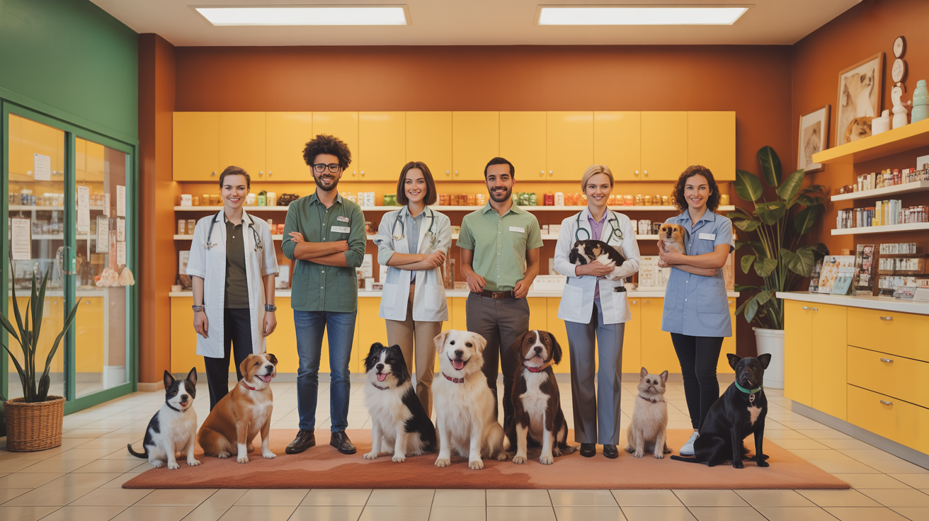 Pet care team