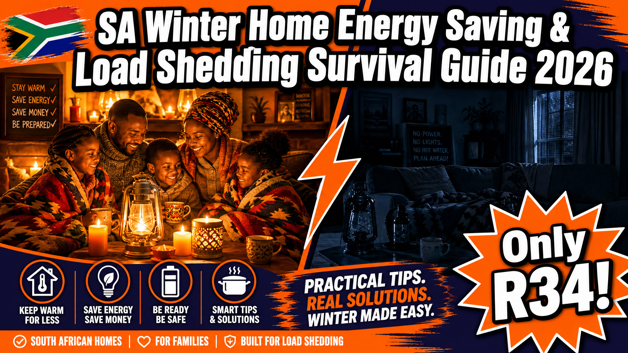 SA Winter Home Energy Saving & Load Shedding Survival Guide 2026