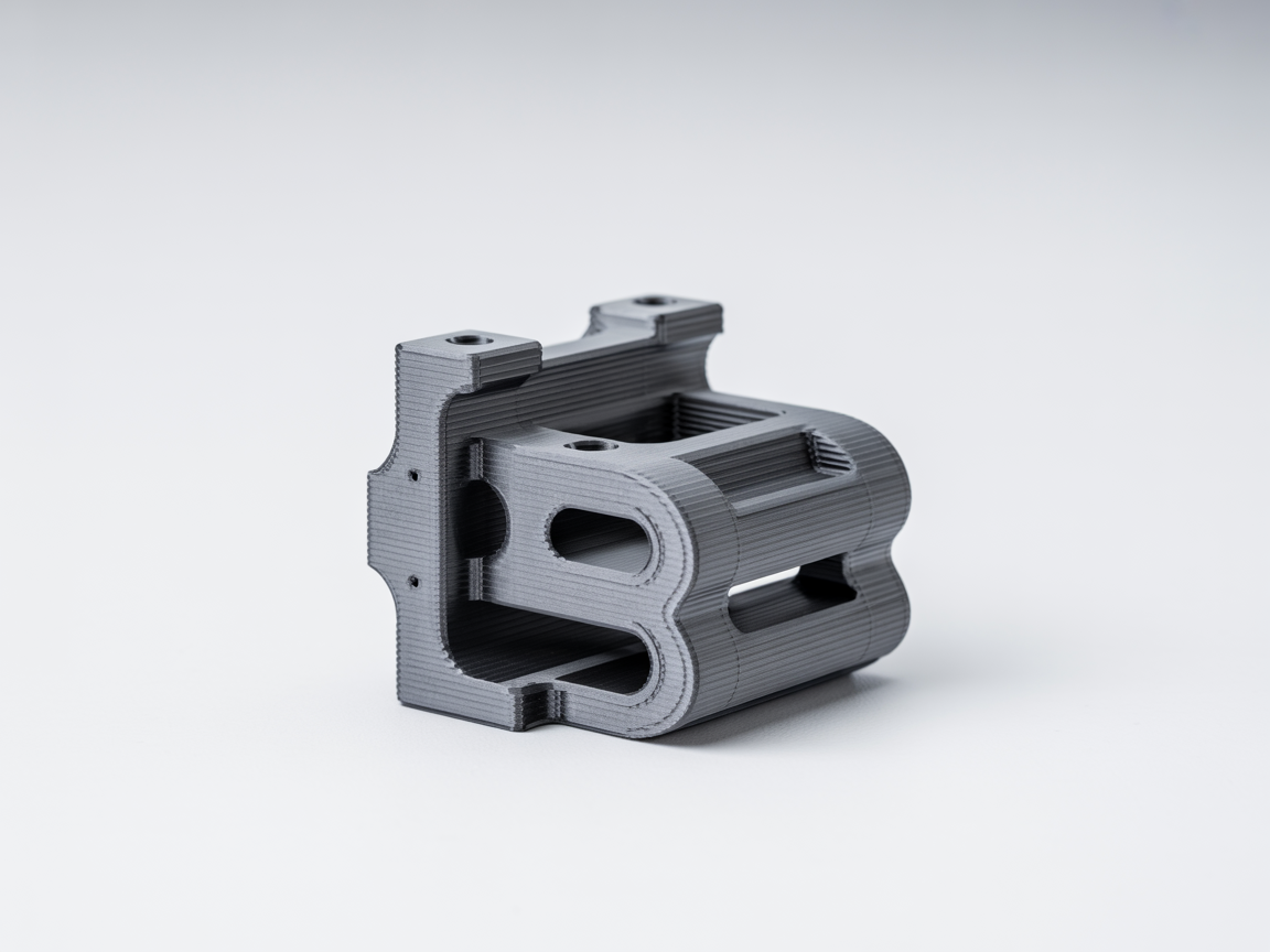 Professional 3D printing technology creating complex parts