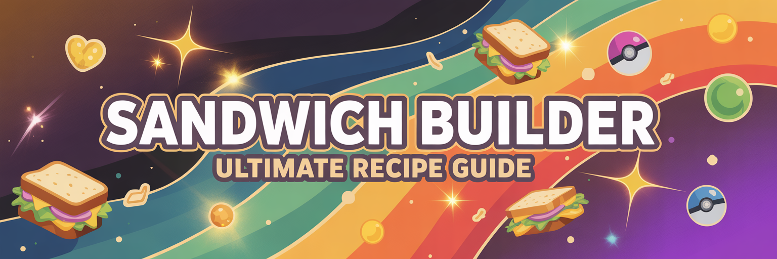Sandwich Builder Ultimate Recipe Guide banner