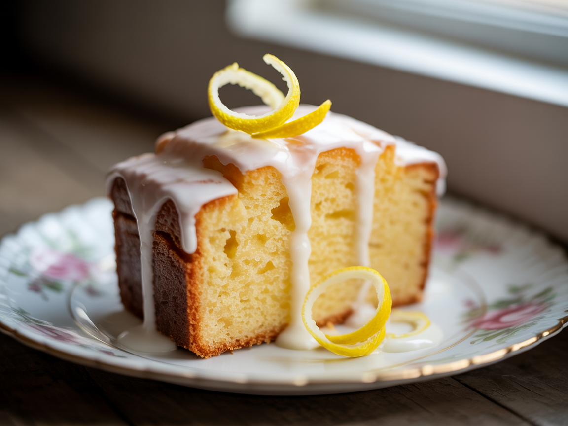 Cannabis Lemon Pound Cake