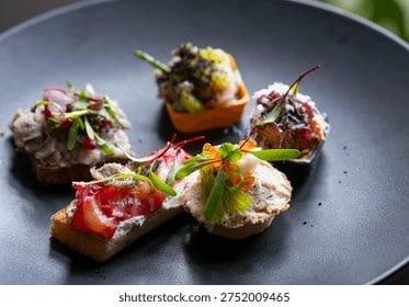 Professional food plating