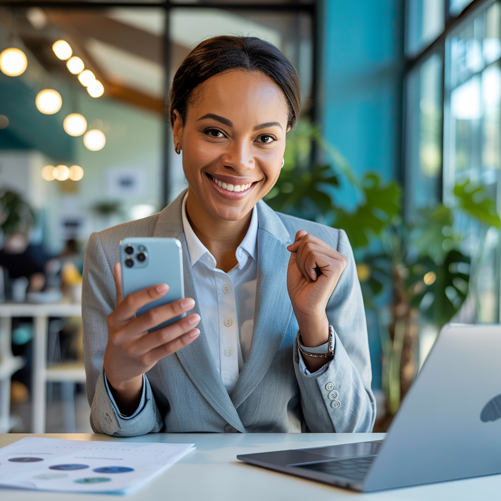 Successful entrepreneur using QPO