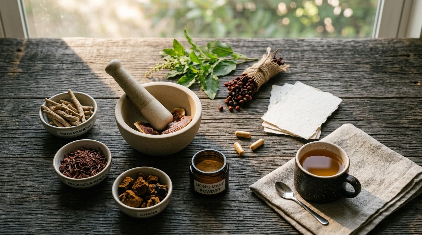 God's Pharmacy: The Science of Adaptogens for Stress, Clarity & Resilience