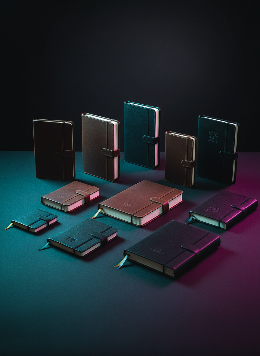 Moleskines e cadernos personalizados