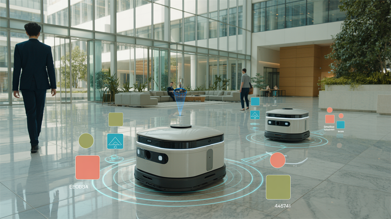 自律ロボットと空間AI:Mapxusの屋内地図がスマートファクトリーの未来を駆動する