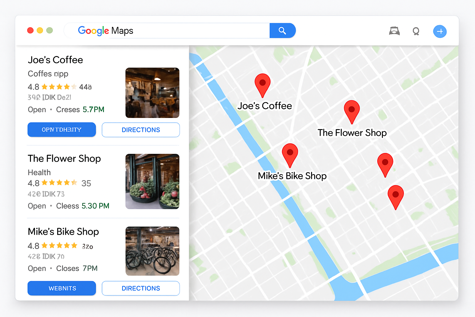 Google Maps Local Business Listings - Local SEO Success