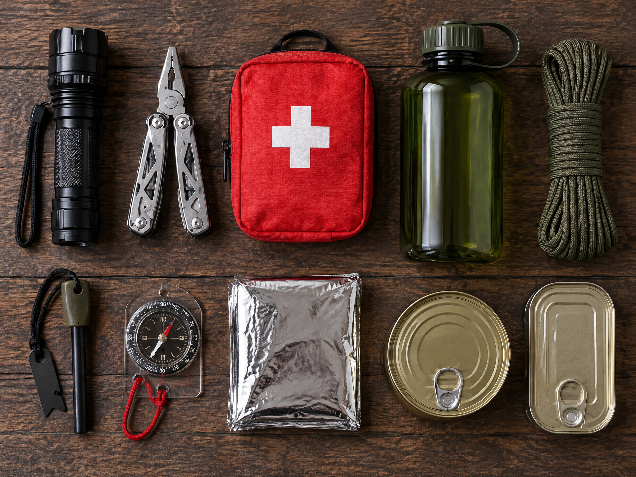 Survival gear and emergency supplies