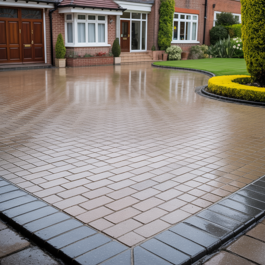 Driveway cleaning — Ealing