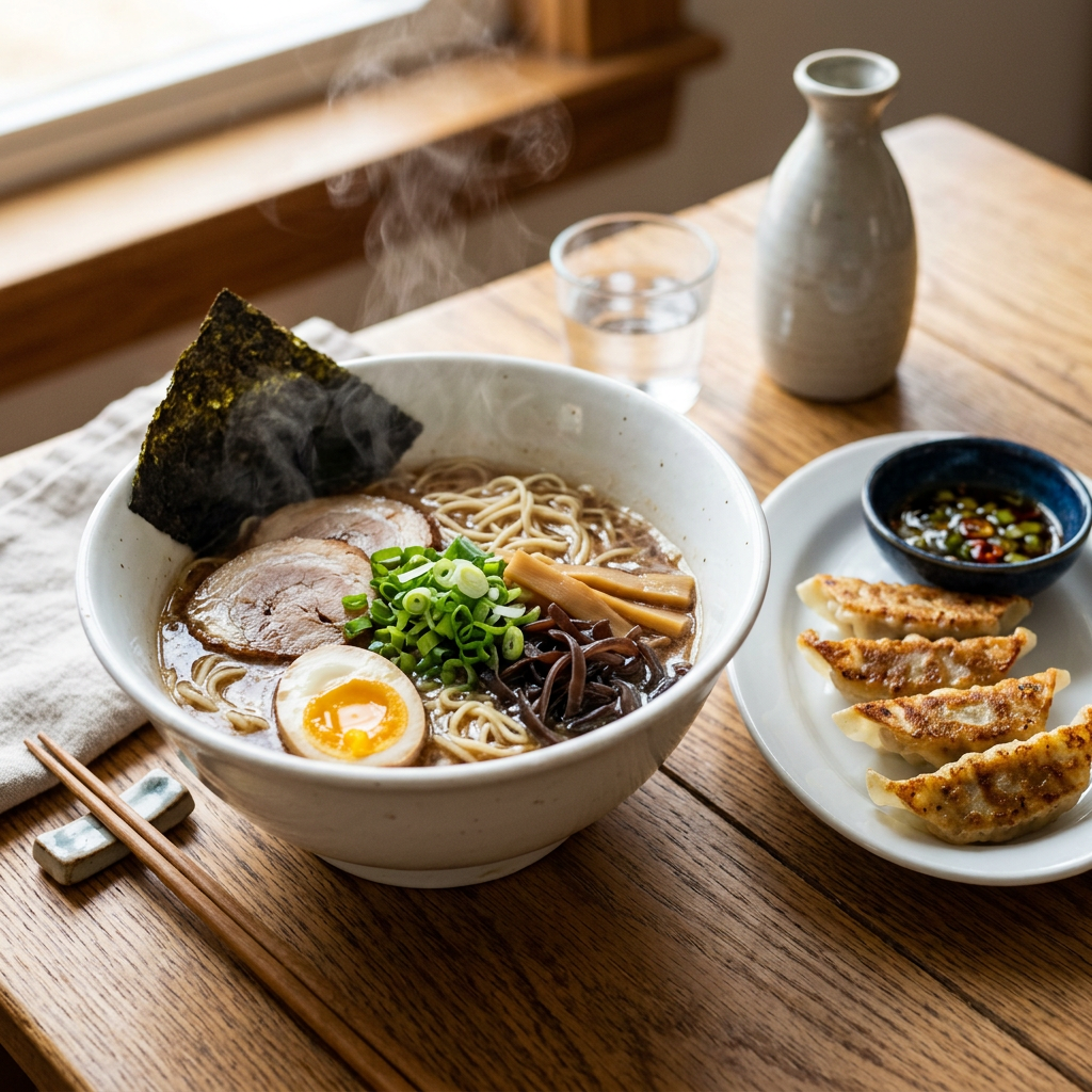Ramen & gyoza paketi