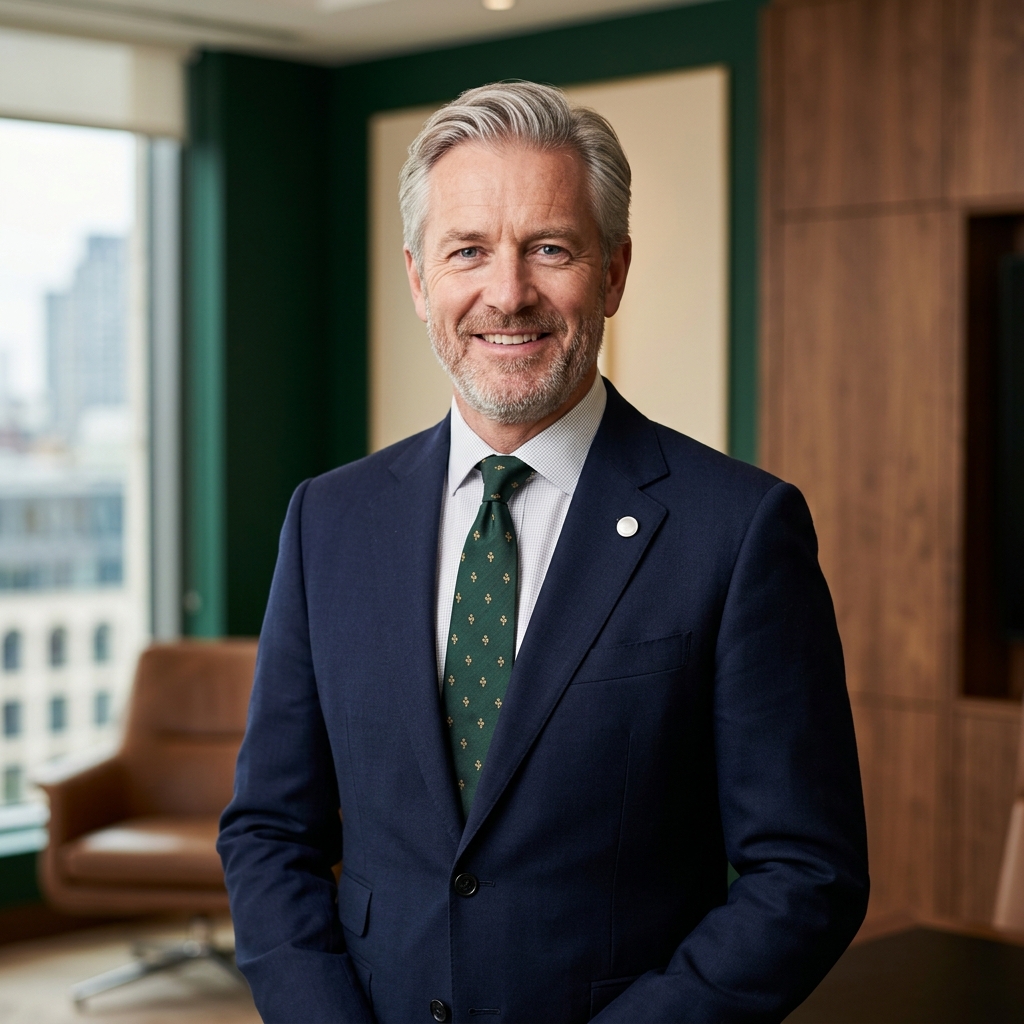 Portrait of Alexander Hartwell, Managing Director