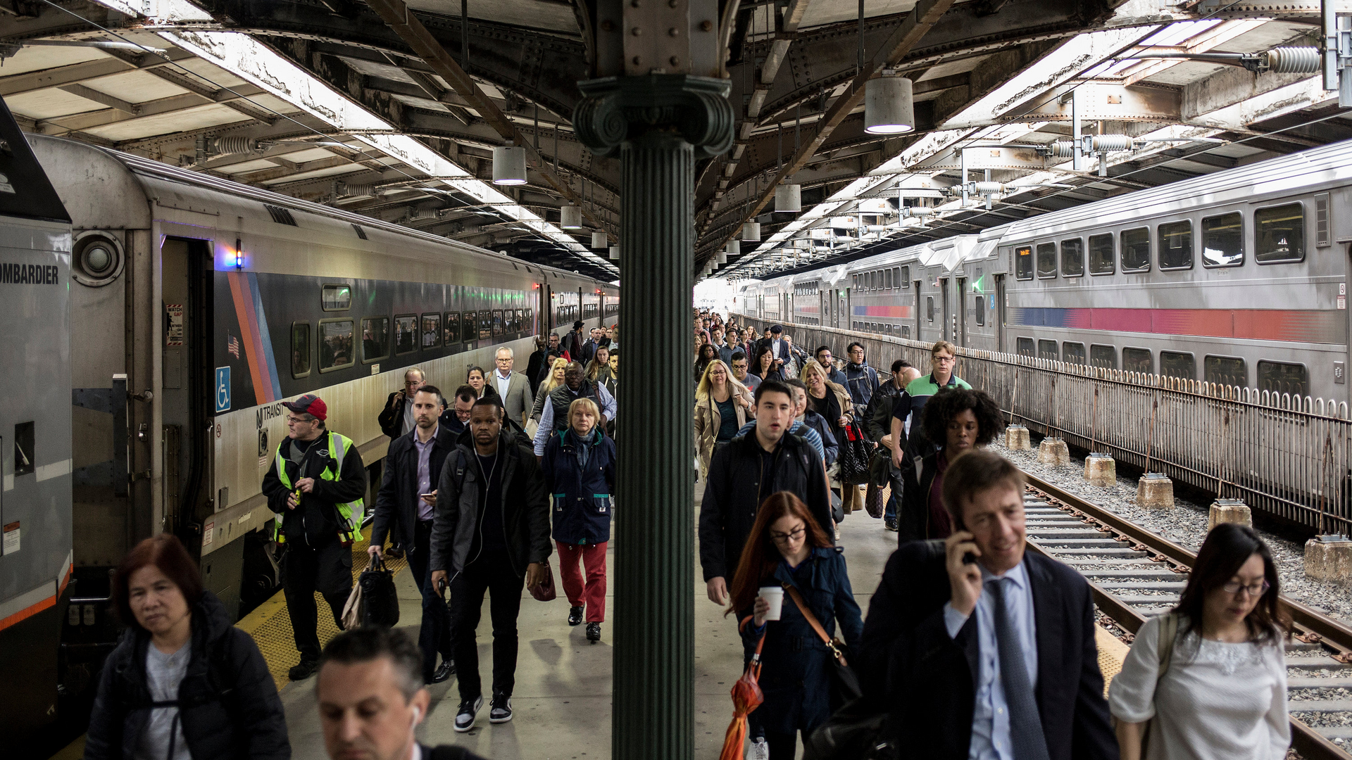 NJ Transit Commuter Station