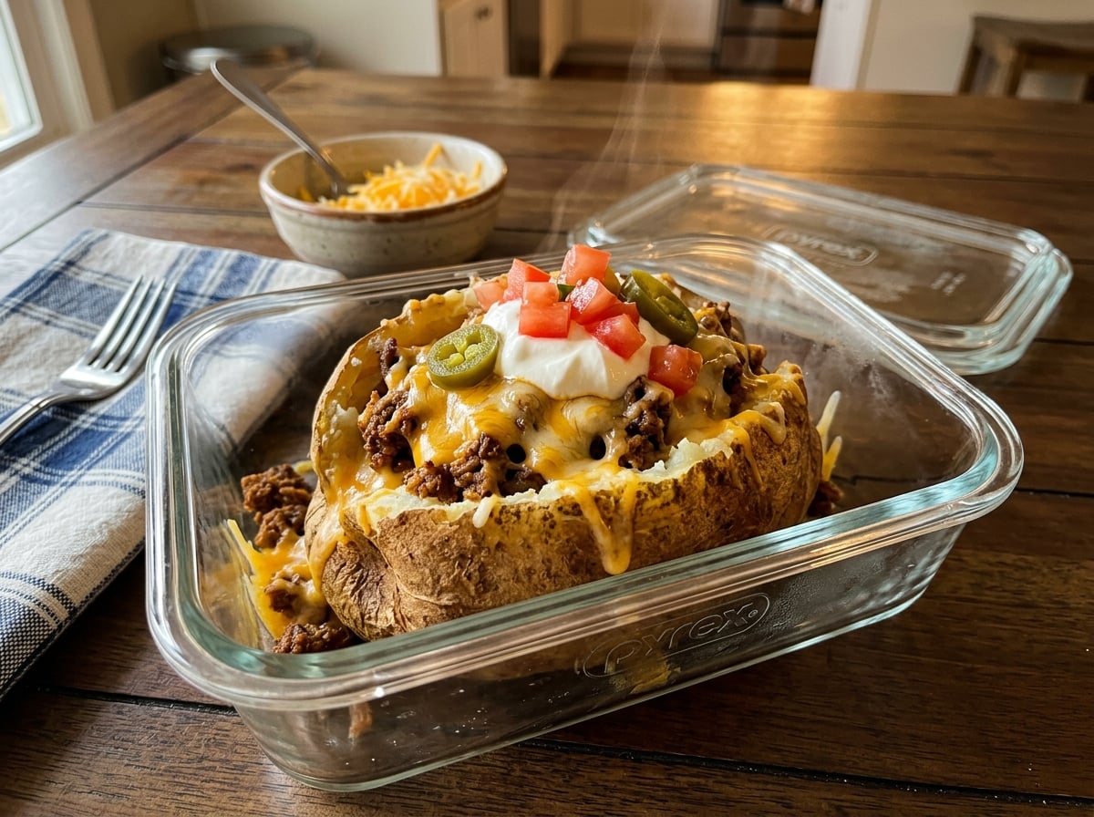 Loaded Taco Potato Cup