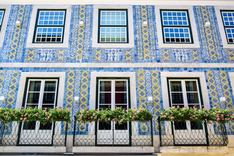 Fachada azul