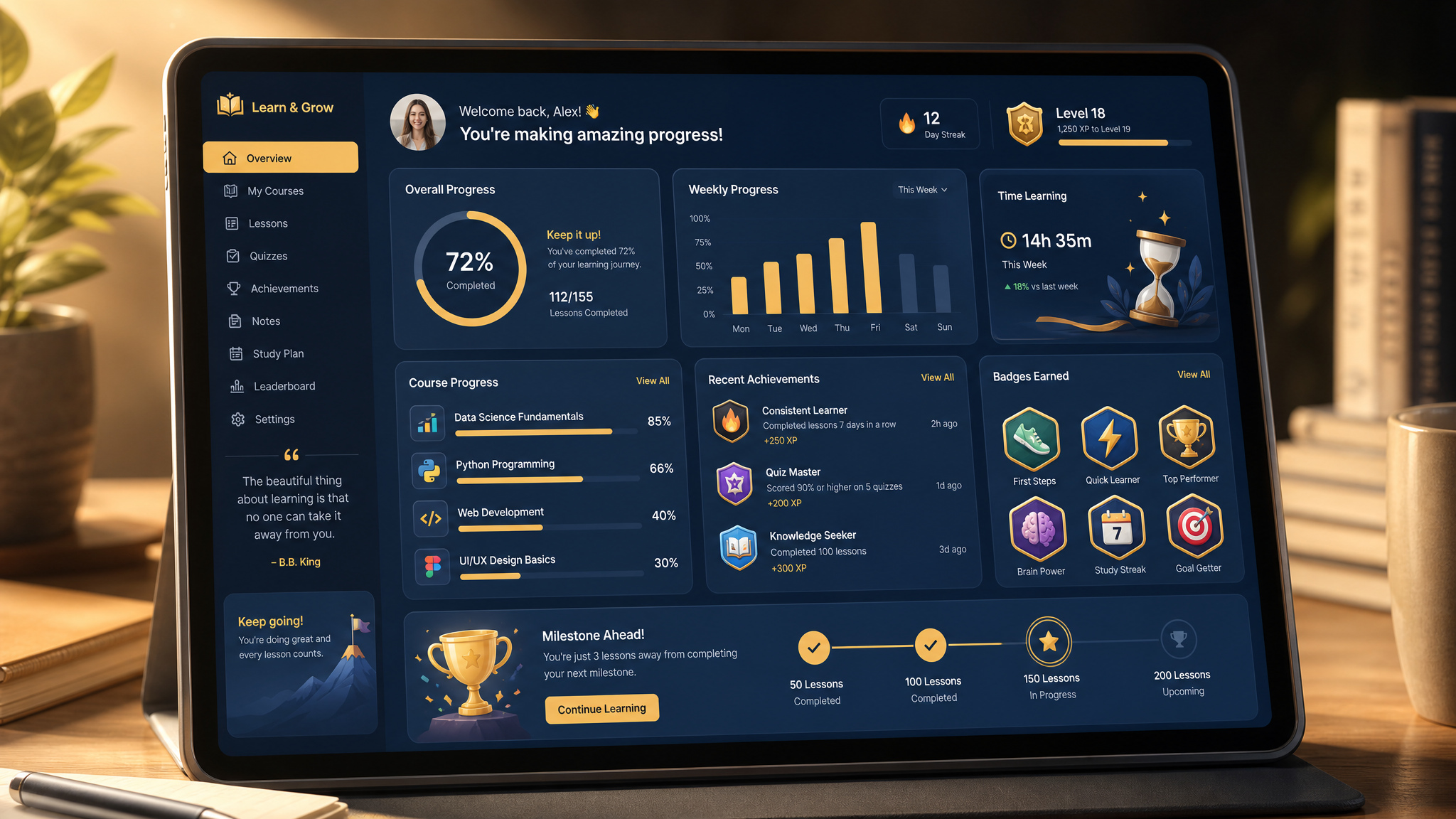 Learning Tracker
