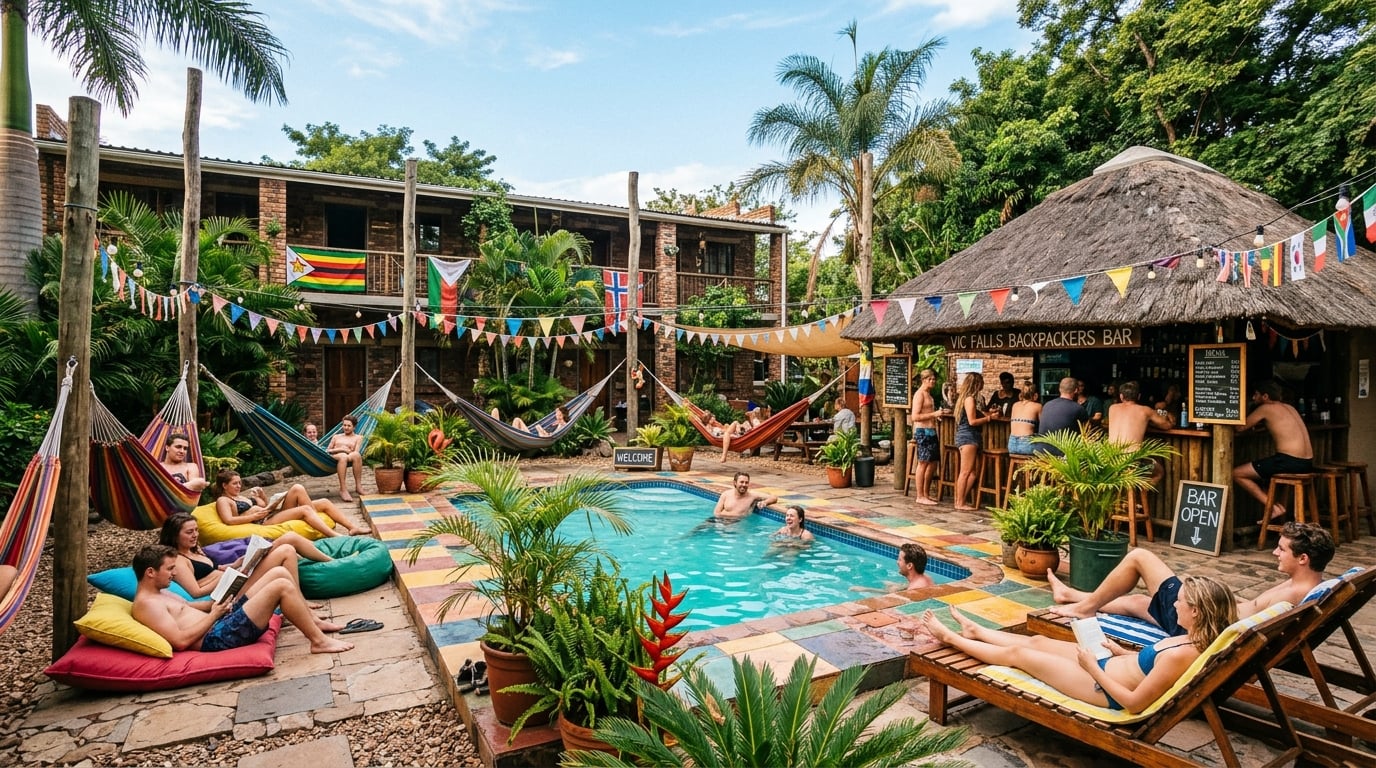 Best Backpacker Hostels and Budget Stays in Victoria Falls
