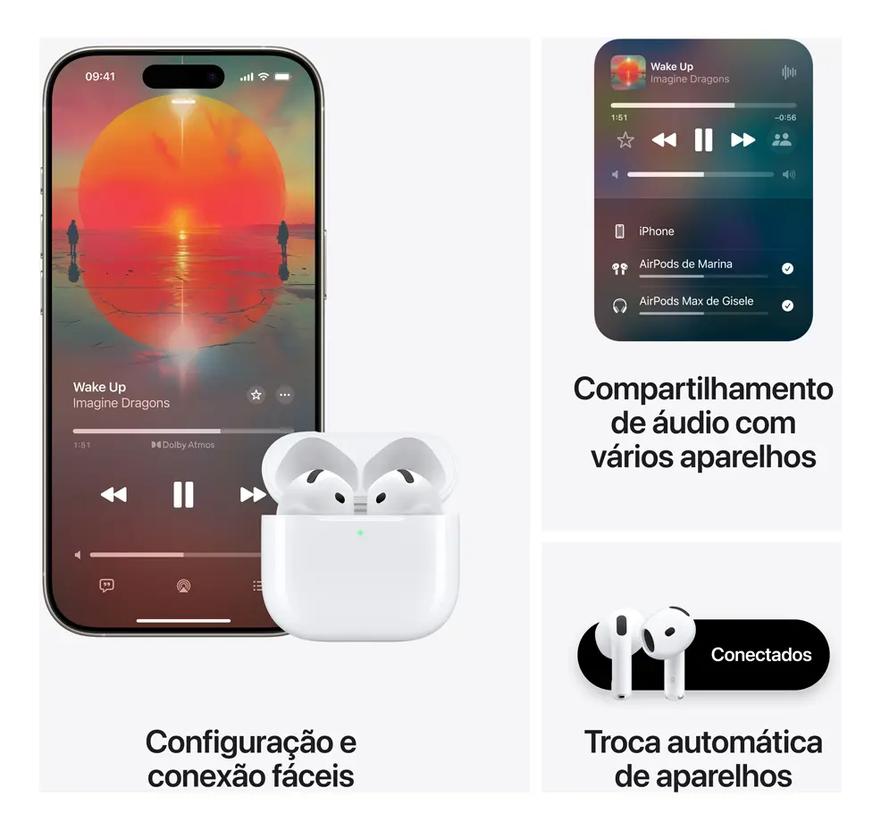 AirPods 4 com Cancelamento de Ruído - miniatura 9