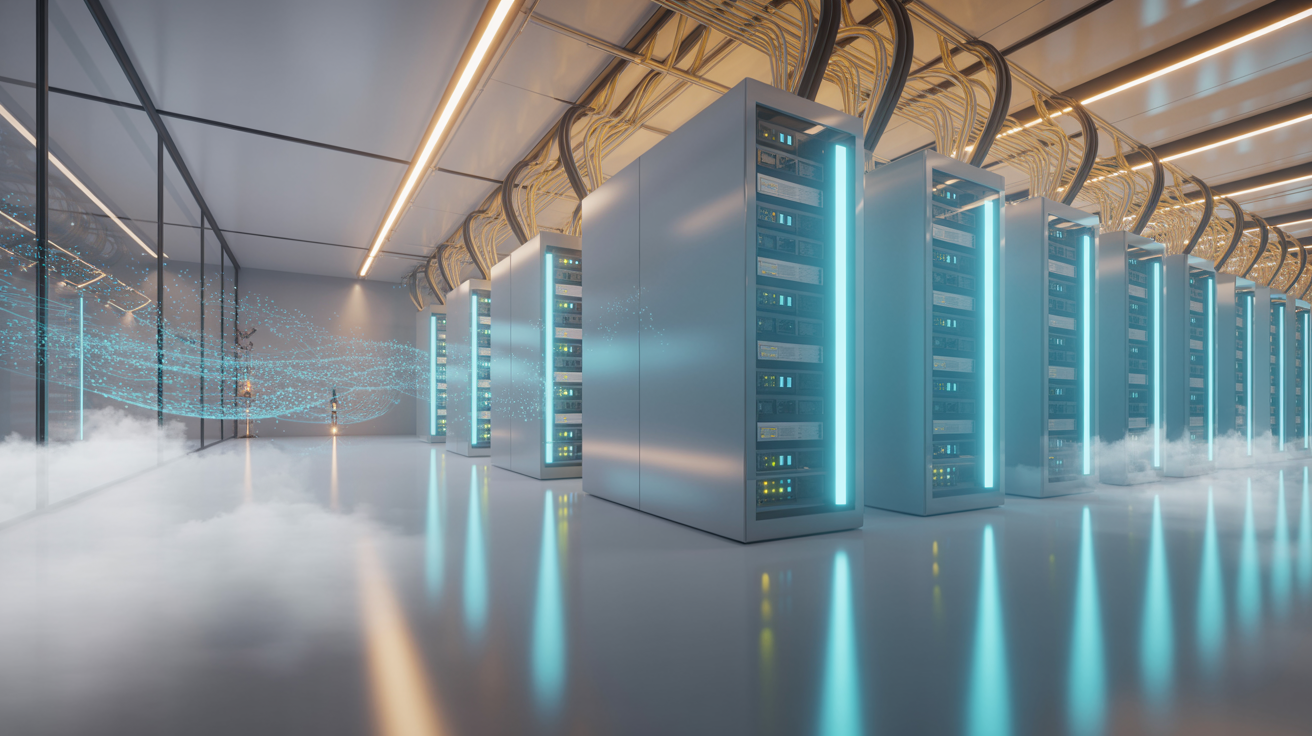 Modern next-generation data center ELITE.CONTACT
