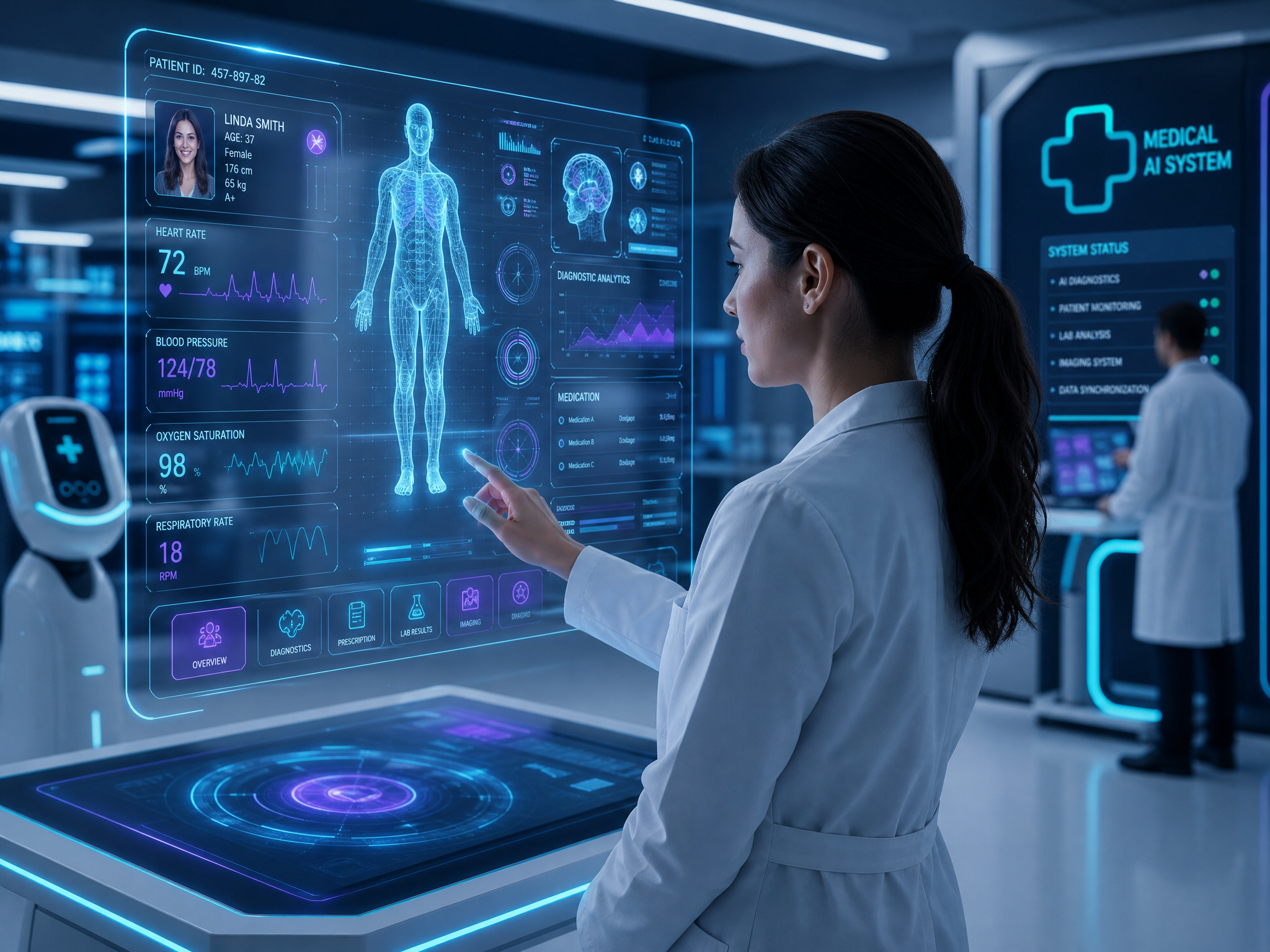 Soluciones de IA para la industria Salud