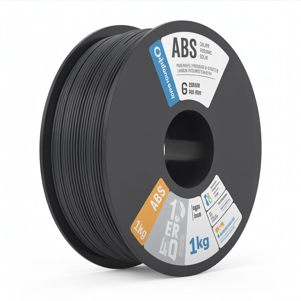 Filamento ABS 1kg - Preto